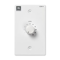 JBL CSR-V - Wall-Mounted Remote Control for CSM Mixers White  single selector